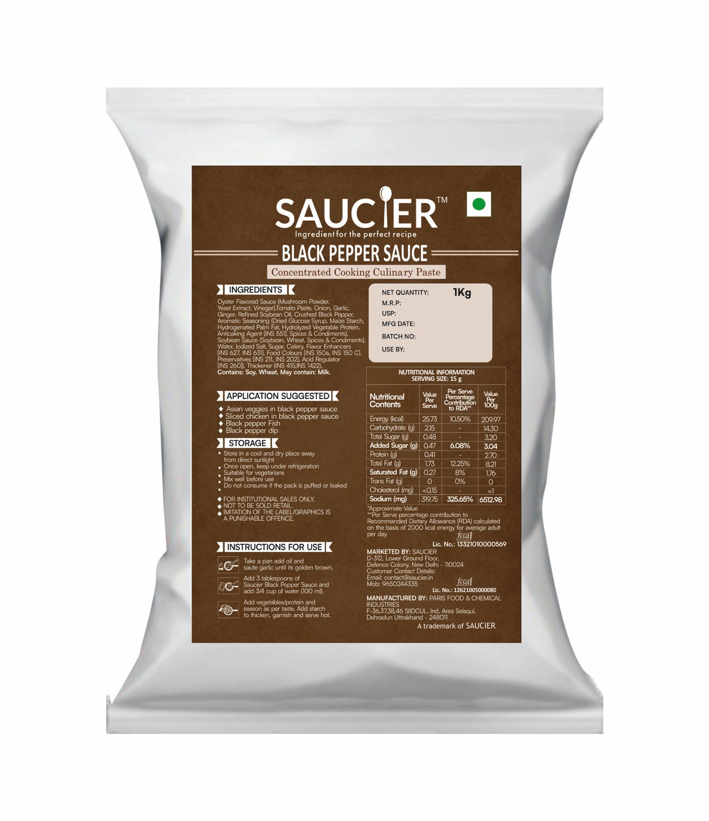 Black Pepper Sauce