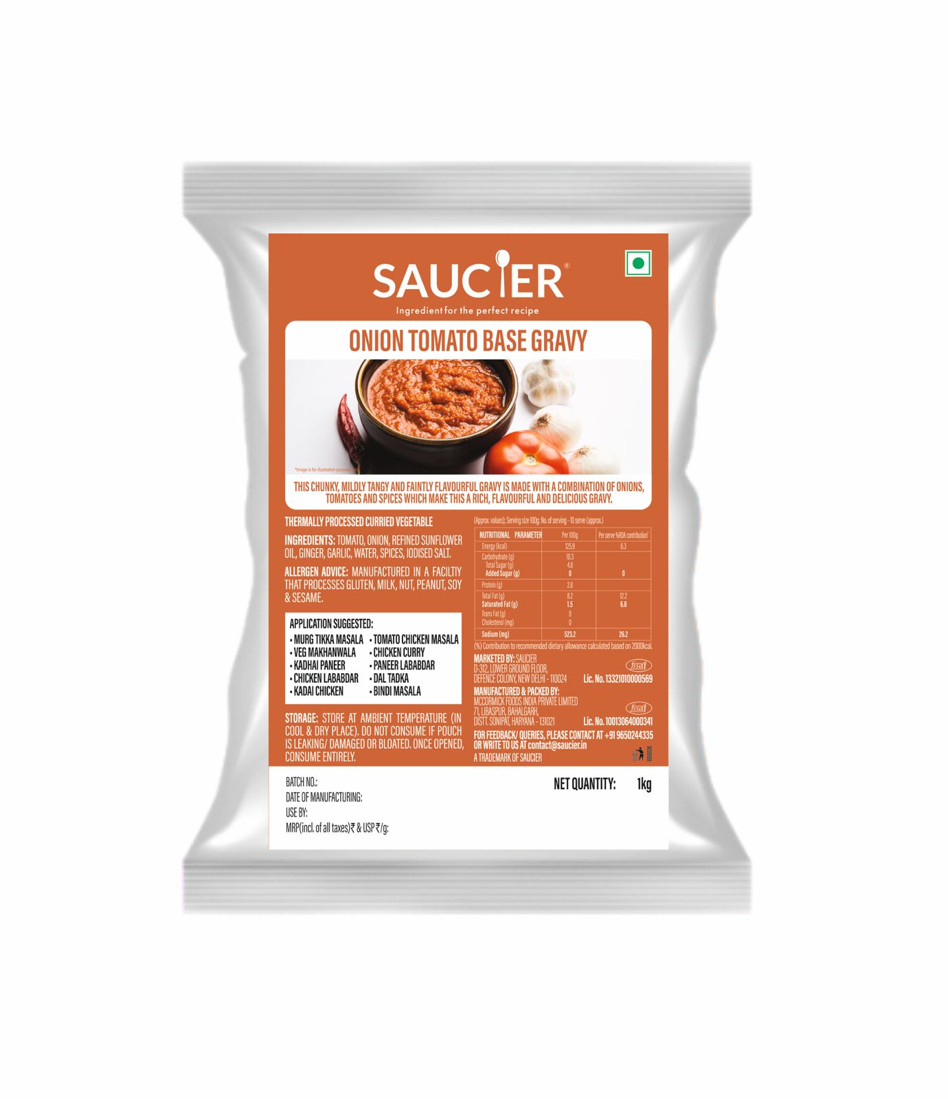 Onion Tomato Base Gravy
